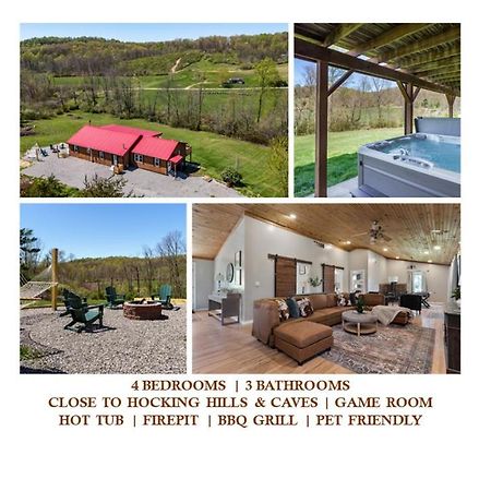 Spacious Cabin Near Hocking Hills And Caves With Hot Tub And Firepit Laurelville Exteriör bild