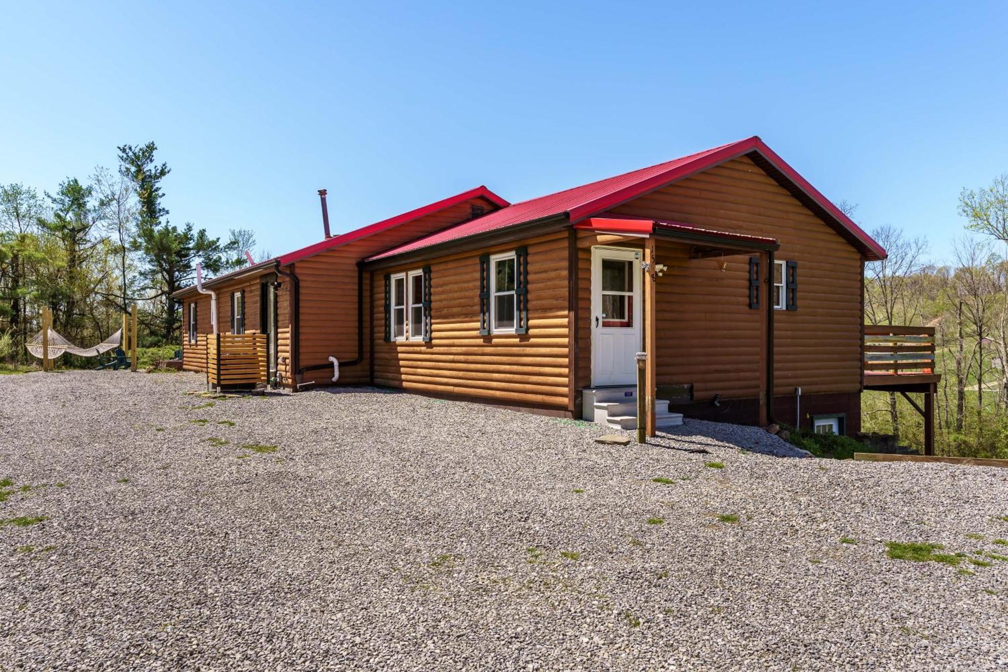 Spacious Cabin Near Hocking Hills And Caves With Hot Tub And Firepit Laurelville Exteriör bild